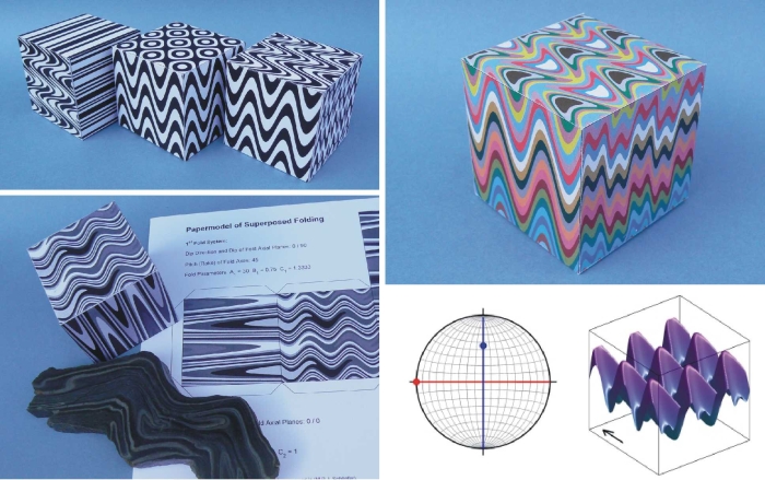 Superposed Folds Papermodels